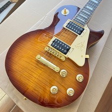 Sunburst LP Style Electric Guitar Flame Maple Top HH Pickups Gold Hardware Electric Guitars price