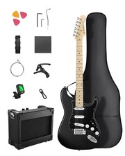 Donner DST-80 Electric Guitar Beginner Set  with Gig Bag, Tuner, Strap & Amp Electric Guitars price
