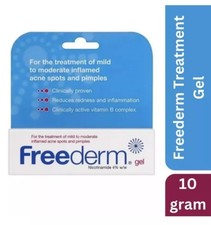 Pack Of 2 Freederm Spots and Pimples Removing Gel, 10g Free P&P Blemish Cream price
