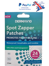 DERMAV10 24 Clear Waterproof Spot Pimple Breakout Blemish Acne Sticker Patches Blemish Cream price