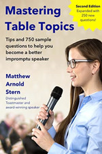 Mastering Table Topics - Paperback / softback NEW Stern, Matthew  01/08/2015 General Topics price