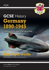 New Grade 9-1 GCSE History AQA Topic Guide - Germany  1890-19 New Paperback Book General Topics price