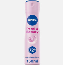 NIVEA Pearl & Beauty Anti-Perspirant Deodorant Spray 150ml, Women's Deodorant Spray Deodorants price