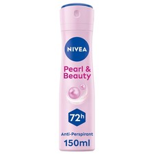 NIVEA Pearl & Beauty Anti Perspirant Deodorant Spray (150ml) Women s Deodorant Spray Deodorants price