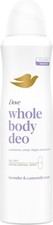 Dove Lavender & Camomile Whole Body Deodorant Spray 0% aluminium deodorant 150ML Spray Deodorants price