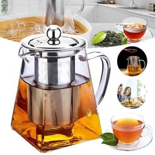 Glass Teapot Tea Maker Clear Heat-Resistant Premium For Household And Office Use Tea Makers price
