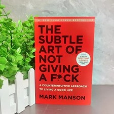 The Subtle Art of Not Giving A Fuck by Mark Manson Paperback New Personal Development Books price
