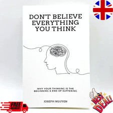 Don't Believe Everything You Think Joseph Nguyen Book New Paperback Free Ship Personal Development Books price