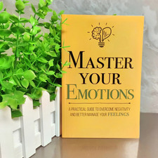 Master Your Emotions: A Practical Guide to Overcome Negativity Free Shipping Personal Development Books price