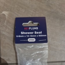 Shower Door Seal 6-8mm Thick x 900mm 10-16mm Gap Replacement KPSS price