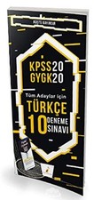 2020 KPSS Türkçe 10 Deneme Sınavı Dijital Çözüml... | Book | condition very good KPSS price