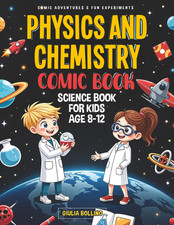 Physics and Chemistry Comic Book: Science Book for Kids Age 8-12 Comic Adventure Physics price