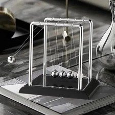 Newton's Cradle Steel Balance Ball Physics Science Pendulum Desk Fun Toy Physics price