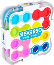 SmartGames - Reverso, 2-Sided Fidget Brain Teaser Puzzle Game for 1 Player (Ages Brain Games price