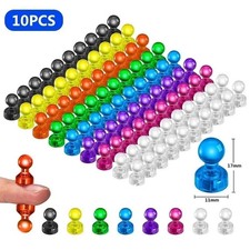 Strong Mini Magnets Bright Fridge Memo Magnet Push Pin Skittle Notice Board UK Fridge Magnet price