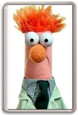 FRIDGE MAGNET - BEAKER - Large - Cute Funny Muppets Fridge Magnet price