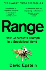 Range How Generalists Triumph in a Specialized World Book | Epstein David NEW Culture Books price