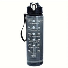 Sports Water Bottle Gym Travel Drinking Leakproof Bottle With Straw BPA-Free UK Water Bottle price
