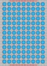 SHS3053P 3/4" Circles Outlined RC Body Vinyl Paint Mask/ Stencil Kit Electric Motorcycle price