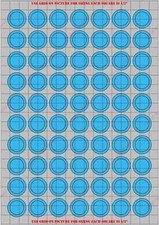 SHS3055P 1" Circles Outlined RC Body Vinyl Paint Mask/ Stencil Kit Electric Motorcycle price