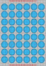 SHS3057P 1-1/4" Circles Outlined RC Body Vinyl Paint Mask/ Stencil Kit Electric Motorcycle price