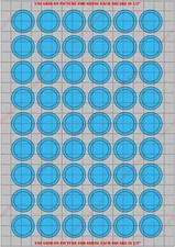 SHS3056P 1-1/8" Circles Outlined RC Body Vinyl Paint Mask/ Stencil Kit Electric Motorcycle price