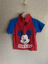 Retro Mickey Mouse Tshirt Boys Age 24 Months Great Condition No Visible Flaws Baby T-shirt price
