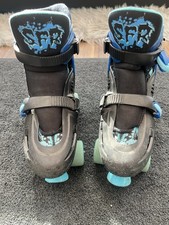 SFR Storm Quad Roller Skates UK Size 3-6, Adjustable Black Blue Skates price