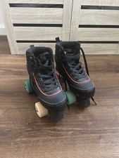 Oxello Quad Roller Skates Black Size 2 UK Used Skates price