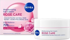NIVEA Soft Rose 24h Day Cream 50 ML, Face Care  With Rose Water and Hyaluronic Day Creams price