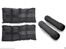 1kg Ankle Weights Pair (2 x 0.5kg) Adjustable Leg Wrist Training Fitness NEW Dumbbells & Hand / Ankle Weights price