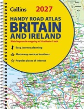 2027 Collins Handy Road Atlas Britain and Ireland by Collins Maps Spiral bound Geography price