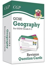 GCSE Geography Revision Question Cards for 2027/2028 exams CGP OCR B Geography) Geography price