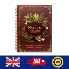 The Natural Healing Handbook Spiral-Bound Guide For Herbal Remedies And NaturalV Family Health Books price
