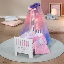 Baby Annabell Accessory Sweet Dreams Doll Bed Crib Sleep Set for 43cm Dolls Baby Sleep Set price