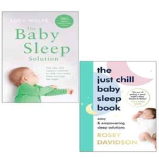 Just Chill Baby Sleep Book Rosey Davidson, Baby Sleep Solution 2 Books Set NEW Baby Sleep Set price