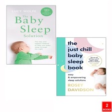 Just Chill Baby Sleep Book Rosey Davidson, Baby Sleep Solution 2 Books Set NEW Baby Sleep Set price