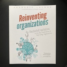 ‘NEW’ Reinventing Organisations by Frederic Laloux | Management (Paperback) Social Studies price
