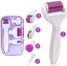 Derma Roller 6 in 1 Titanium Micro Needle Anti Ageing Facial Skin Care Gift Set Face Care Sets price