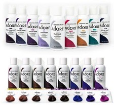 ADORE SEMI PERMANENT HAIR COLOUR / HAIR DYE ALCOHOL FREE 118ml Hair Dye price