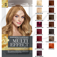 Joanna Multi Effect Keratin Hair Colour Shampoo Dye Sachet 4-8 Washes Hair Dye price