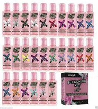 CRAZY COLOR SEMI PERMANENT HAIR DYE 100ml -All colours-Fast UK Postage-!!!!!!! Hair Dye price
