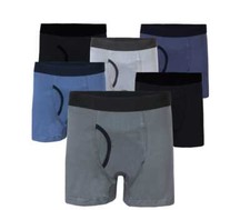 1-12 Pack Sale 100% Cotton Mens Boxer Shorts Underwear Trunks Jersey Keyhole Fly Men's Boxer price
