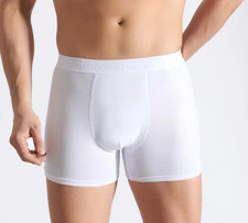 Men`s Boxer Shorts Quality Cotton + Modal Soft Comfy Essentials White-Black Men's Boxer price