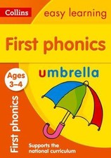 First Phonics. Ages 3-5 by Collins Easy Learning Preschool Educational & Teaching Books price