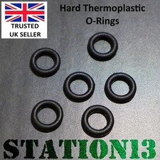 Black Hard Plastic O-Rings - Camping - Inner Tent Toggle Accessories - Pack of 6 Camping Accessory price