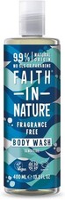 Faith In Nature Natural Fragrance Free Body Wash, Sensitive, Vegan and Cruelty Shower Gels and Bath Foams price