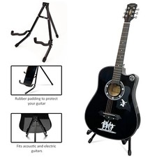 CLASSIC 6 STRING 4/4 SIZE 38" ACOUSTIC GUITAR PACK BOYS GIRLS MUSIC-GUITAR STAND Acoustic Guitars price