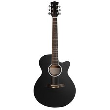 Full Size Acoustic Guitar with Steel Strings– Black Acoustic Guitars price