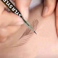 0.008mm Ultra Fine Eyebrow Pen Waterproof Smudge Proof Long Lasting Brow UK ✅ Eyebrow Makeup price